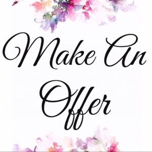 Make an offer! 😍🛍